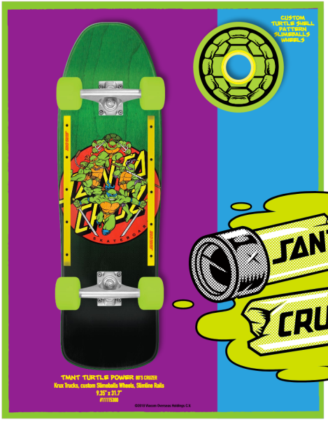 TMNT x santa cruz limited edition boards